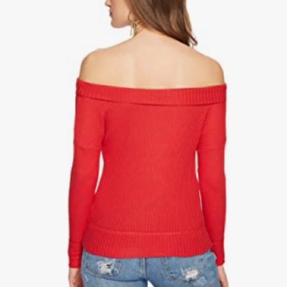 Lucky Brand Red Waffle Knit Thermal Top XL - Picture 9 of 9
